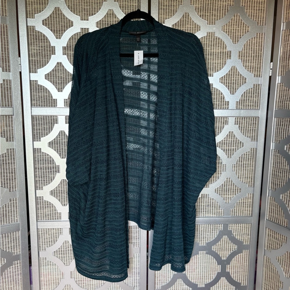 NWT Lane Bryant Teal Sweater Shrug